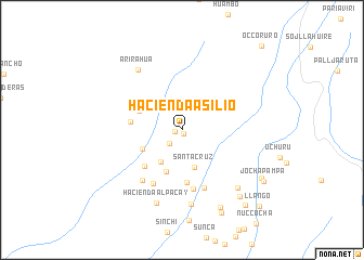 map of Hacienda Asilio