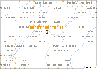 map of Hacienda Astudillo