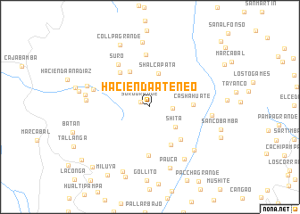 map of Hacienda Ateneo