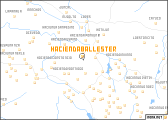 map of Hacienda Ballester