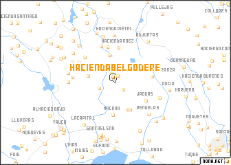 map of Hacienda Belgodere