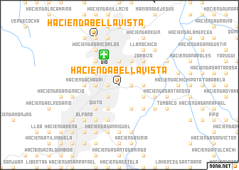 map of Hacienda Bellavista