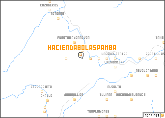 map of Hacienda Bolaspamba