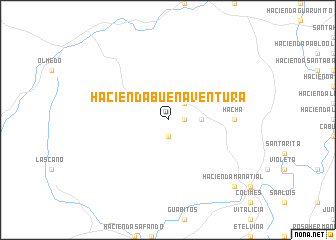 map of Hacienda Buenaventura