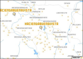 map of Hacienda Buena Vista