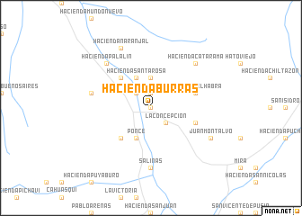 map of Hacienda Burras