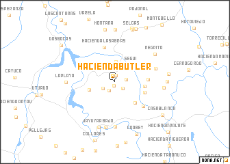 map of Hacienda Butler