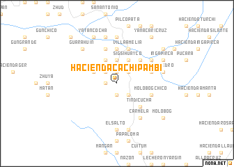 map of Hacienda Cachipambi