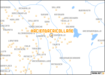 map of Hacienda Caicollane