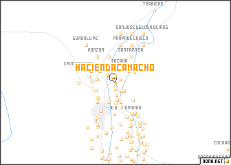 map of Hacienda Camacho