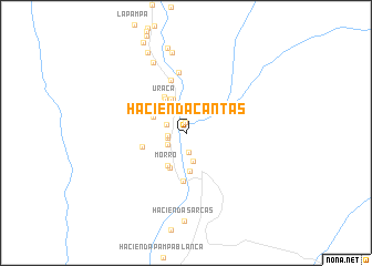 map of Hacienda Cantas