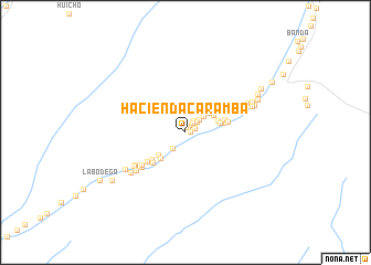 map of Hacienda Caramba