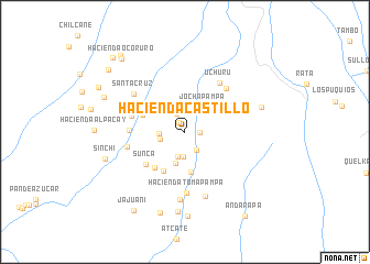 map of Hacienda Castillo