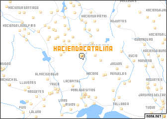 map of Hacienda Catalina