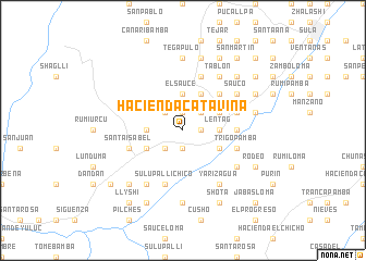 map of Hacienda Cataviña