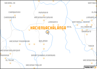 map of Hacienda Chalanga