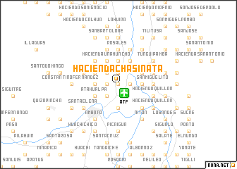 map of Hacienda Chasinata