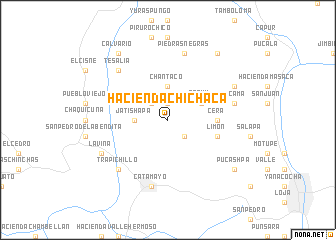map of Hacienda Chichaca