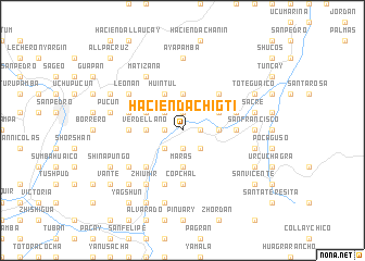 map of Hacienda Chigti