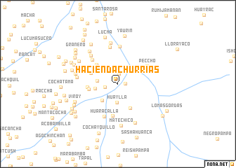 map of Hacienda Churrias