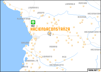 map of Hacienda Constanza