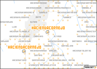 map of Hacienda Cornejo