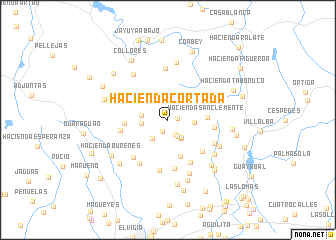 map of Hacienda Cortada