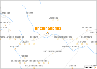 map of Hacienda Cruz