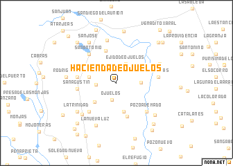 map of Hacienda de Ojuelos
