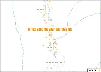 map of Hacienda Desaguadero