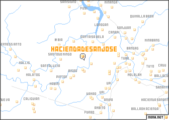 map of Hacienda de San Jose