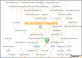 map of Hacienda de Tinajero