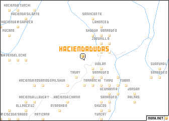 map of Hacienda Dudas