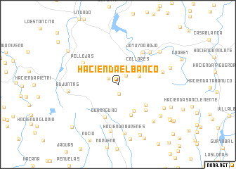 map of Hacienda El Banco