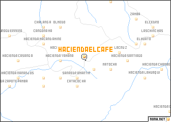 map of Hacienda El Café