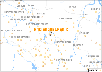 map of Hacienda El Fenix