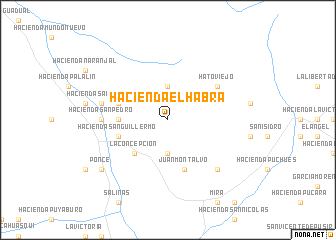 map of Hacienda El Habra