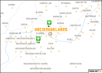 map of Hacienda El Haro