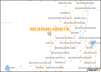 map of Hacienda El Hospital