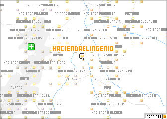map of Hacienda El Ingenio