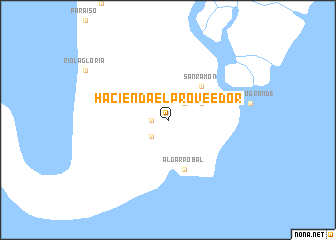 map of Hacienda El Proveedor