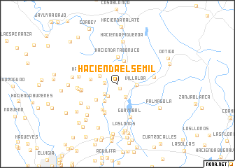 map of Hacienda El Semil