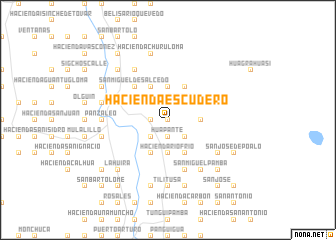 map of Hacienda Escudero