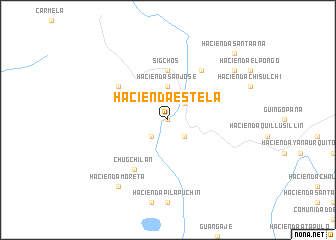 map of Hacienda Estela