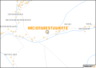 map of Hacienda Estudiante