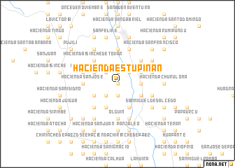 map of Hacienda Estupiñán