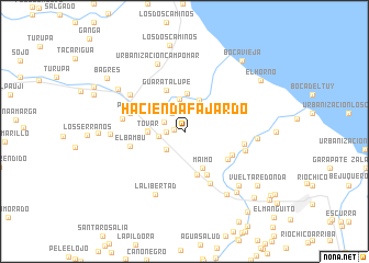 map of Hacienda Fajardo