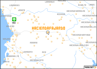 map of Hacienda Fajardo