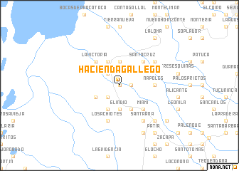 map of Hacienda Gallego