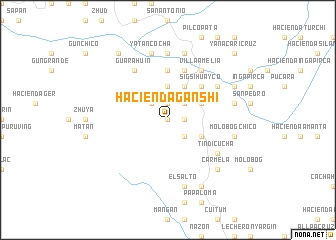 map of Hacienda Ganshi